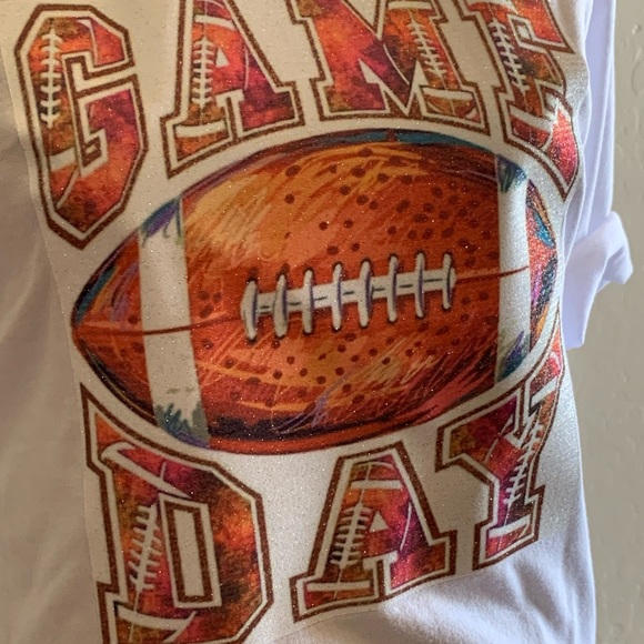 Graphic Game Day Football Tee - Picture 3 of 3